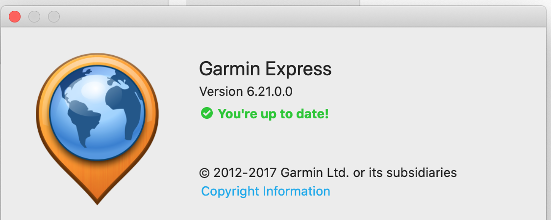 Maori jomfru bibliotekar Garmin Express Mac Update?