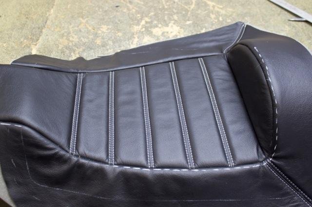05-02-12 Leather for Seat in Progress.JPG