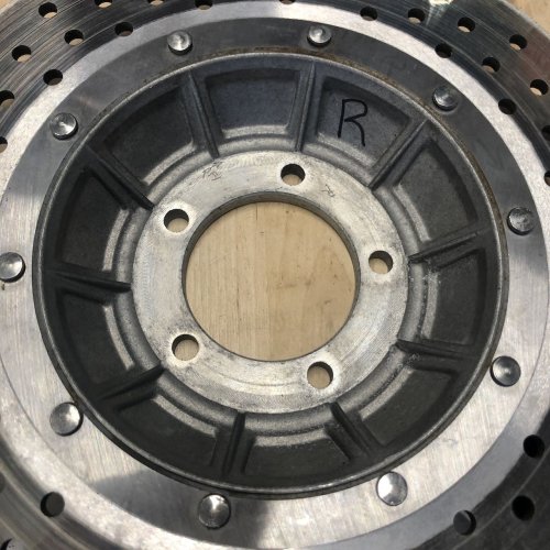 bmw r100s brake rotor hub - 1.jpeg