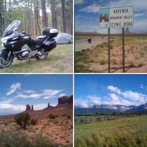 Ouray, CO via Monument Valley