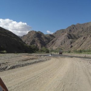 one of several deviations that forced us 8 times to cross a river