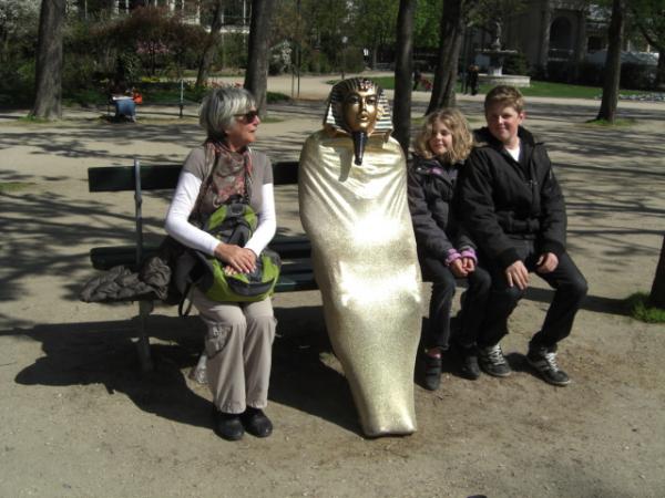 Tut Ench Amun at the Champs Elysées